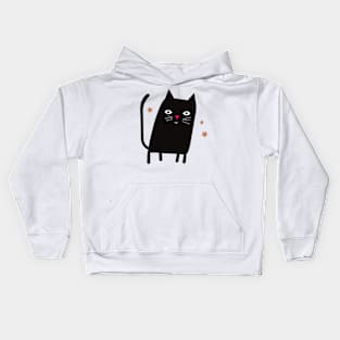 vintage-cat Kids Hoodie